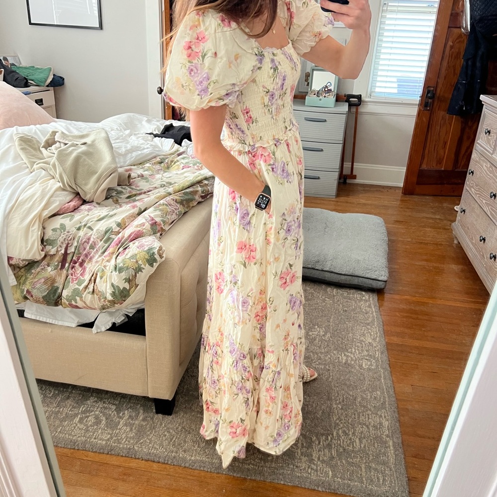 LoveShack Fancy Floral Maxi Dress